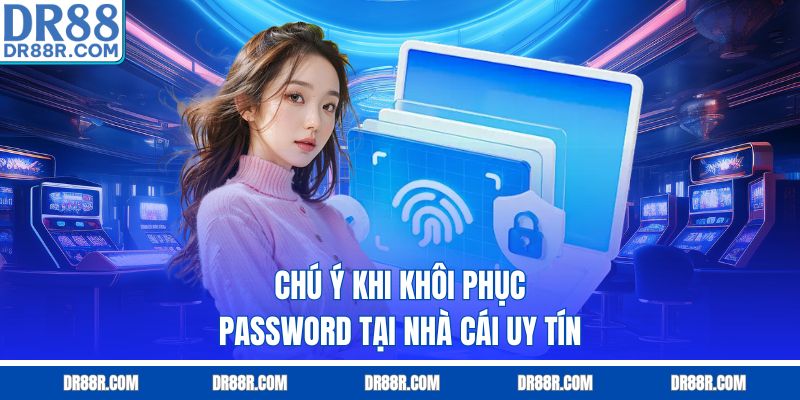 Chú ý khi khôi phục password tại nhà cái uy tín